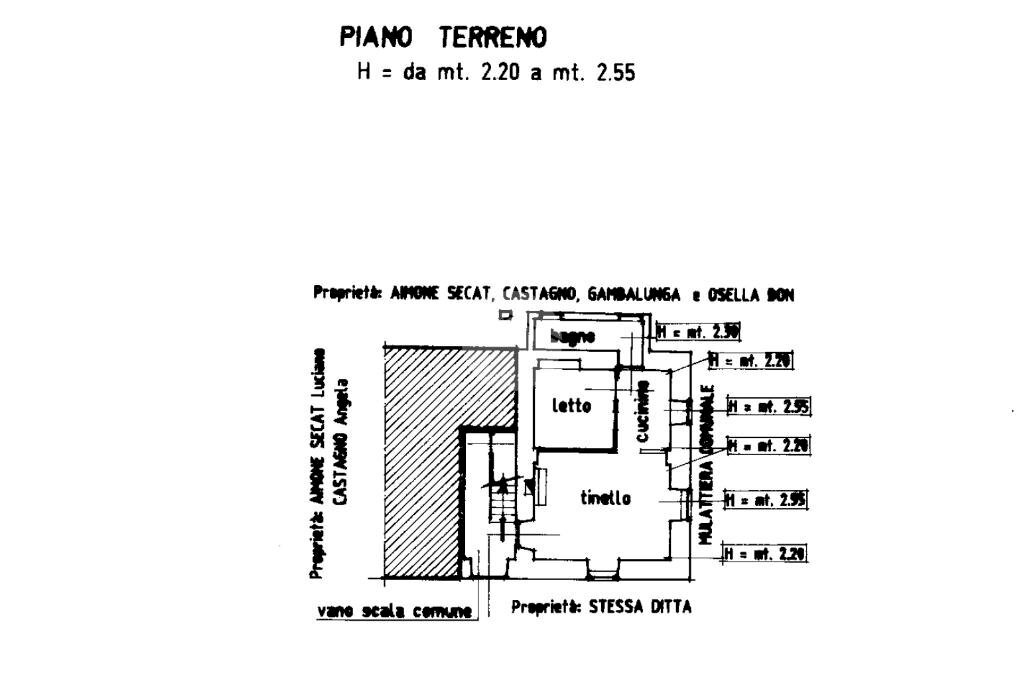 Semi-detached house Via Magnetti, Coassolo Torinese - floor plans 1