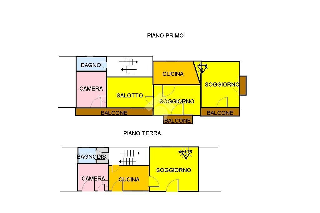 Casa semi indipendente Via viola, Ciriè - planimetria 1