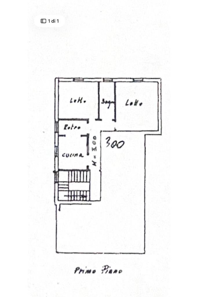 Trilocale Via Malta, Cesena - planimetria 1