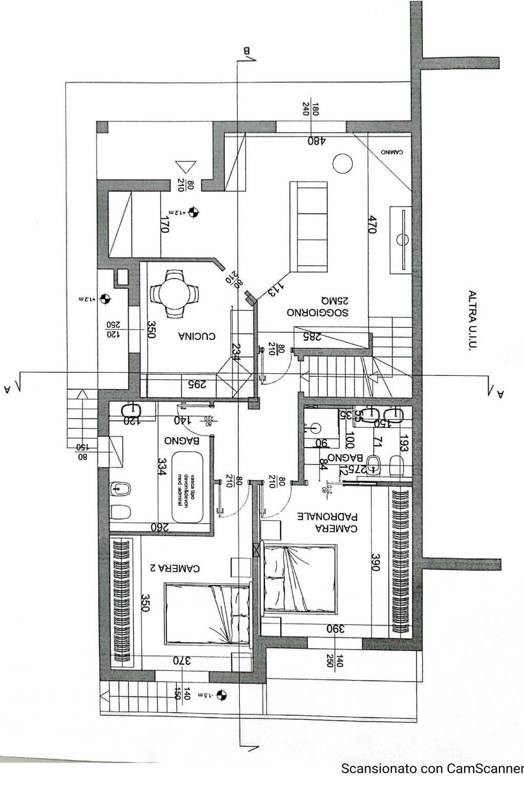Villa via Aldo Moro, Cuggiono - planimetria 1