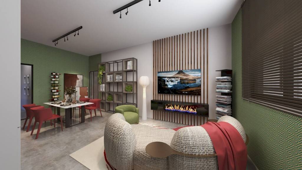 Salone - Trilocale piazza Perino, Volpedo - foto 1