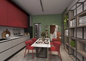 Sala da pranzo - Trilocale piazza Perino, Volpedo - foto 3