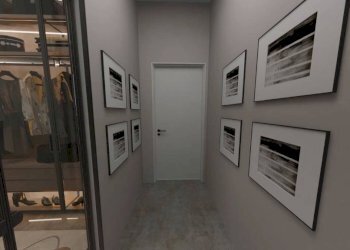 Corridoio - Trilocale piazza Perino, Volpedo - foto 14