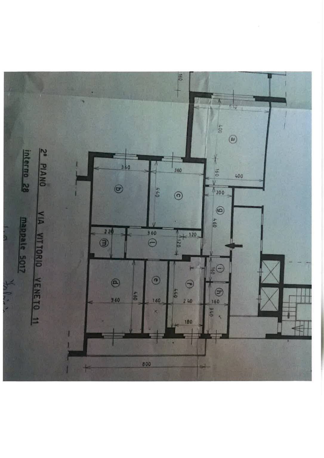 Quadrilocale via Vittorio Veneto, 11, Varese - planimetria 1