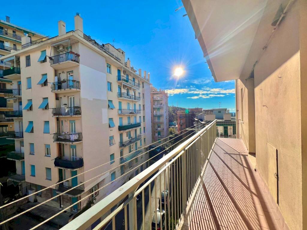 Balcone - Three-room apartment via Lodovico Calda, Genova (neighborhood Sestri Ponente) - photo 1