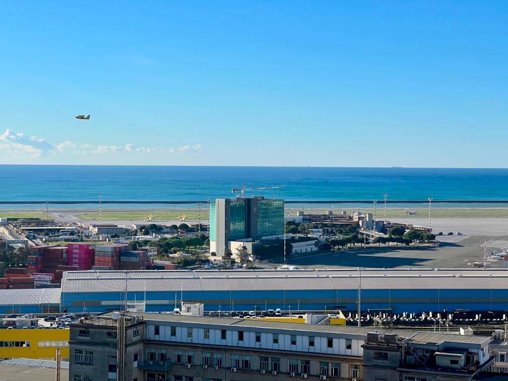 Vista - Three-room apartment via Lodovico Calda, Genova (neighborhood Sestri Ponente) - photo 2