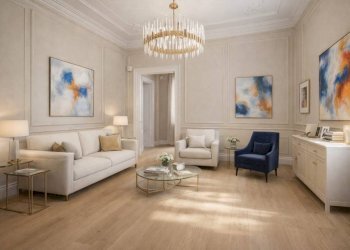 Salone - Appartamento via Accinelli, Genova (zona Castelletto) - foto 1