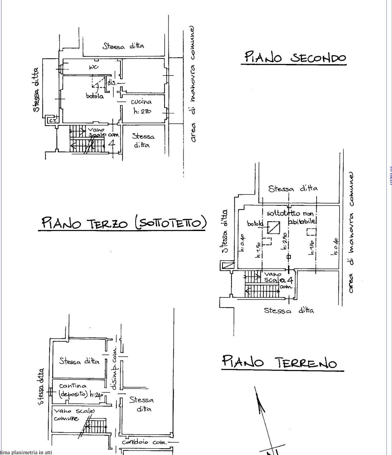 Quadrilocale via Assietta, 28, Candiolo - planimetria 1