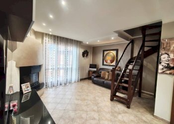 Salone - Quadrilocale via Assietta, 28, Candiolo - foto 1