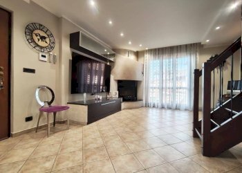 Salone - Quadrilocale via Assietta, 28, Candiolo - foto 4