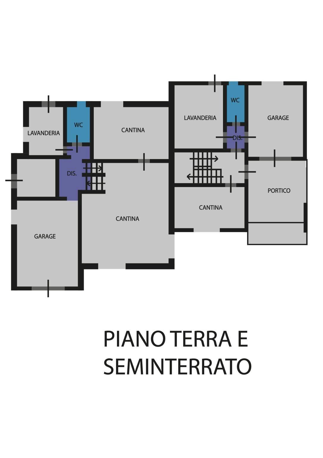 Villa via Classicana, Ravenna (zona San Pietro in Vincoli) - planimetria 1