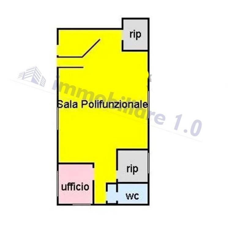 Planimetria - Ufficio via delle Magnolie, 19, Alcamo - foto 1