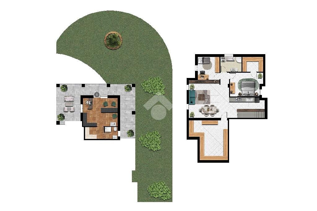 Villa Via Correggio, Cento - planimetria 1