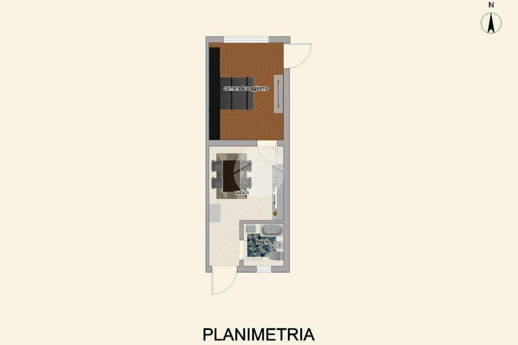 Bilocale Via Sara, Sestri Levante - planimetria 1