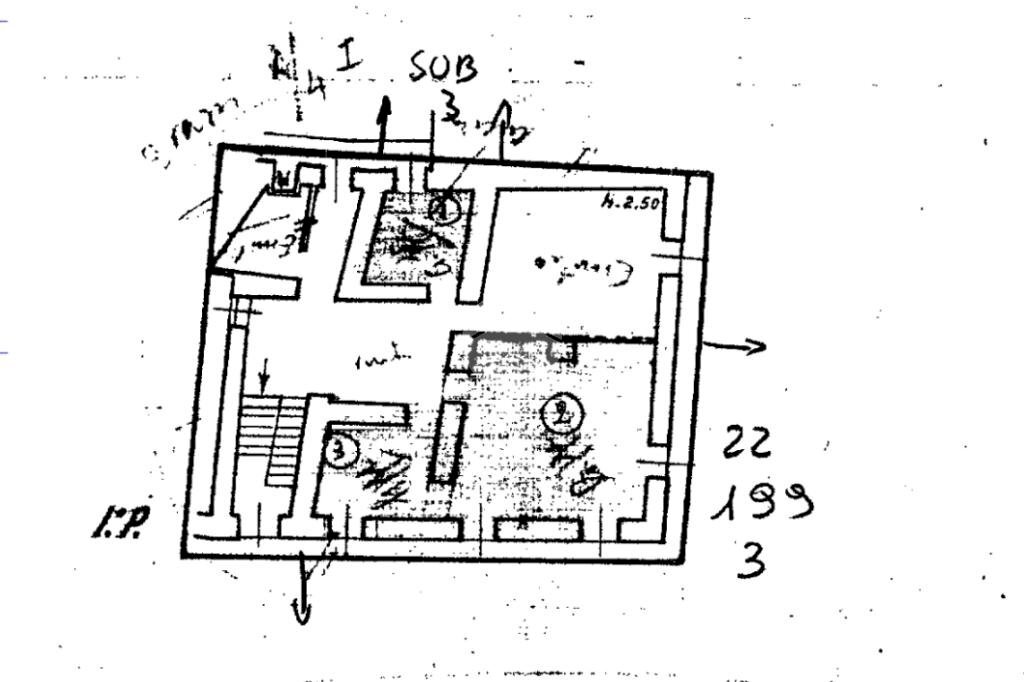 Three-room apartment Piazza Luigi Cibrario, Viù - floor plans 1