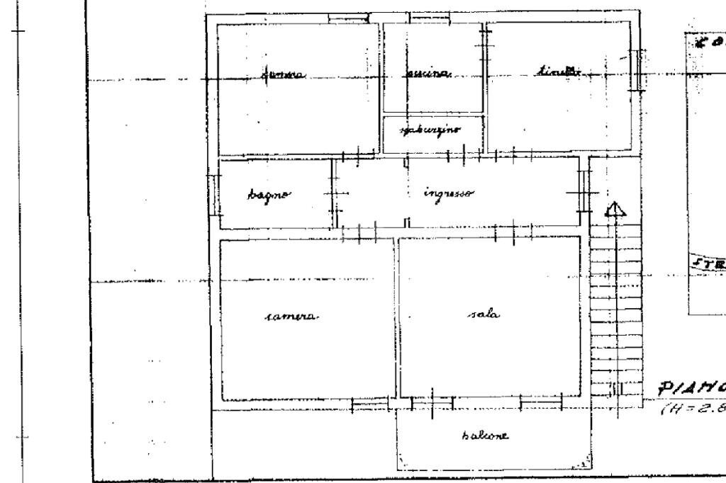 Villa Via Benedello, Pavullo nel Frignano - planimetria 1