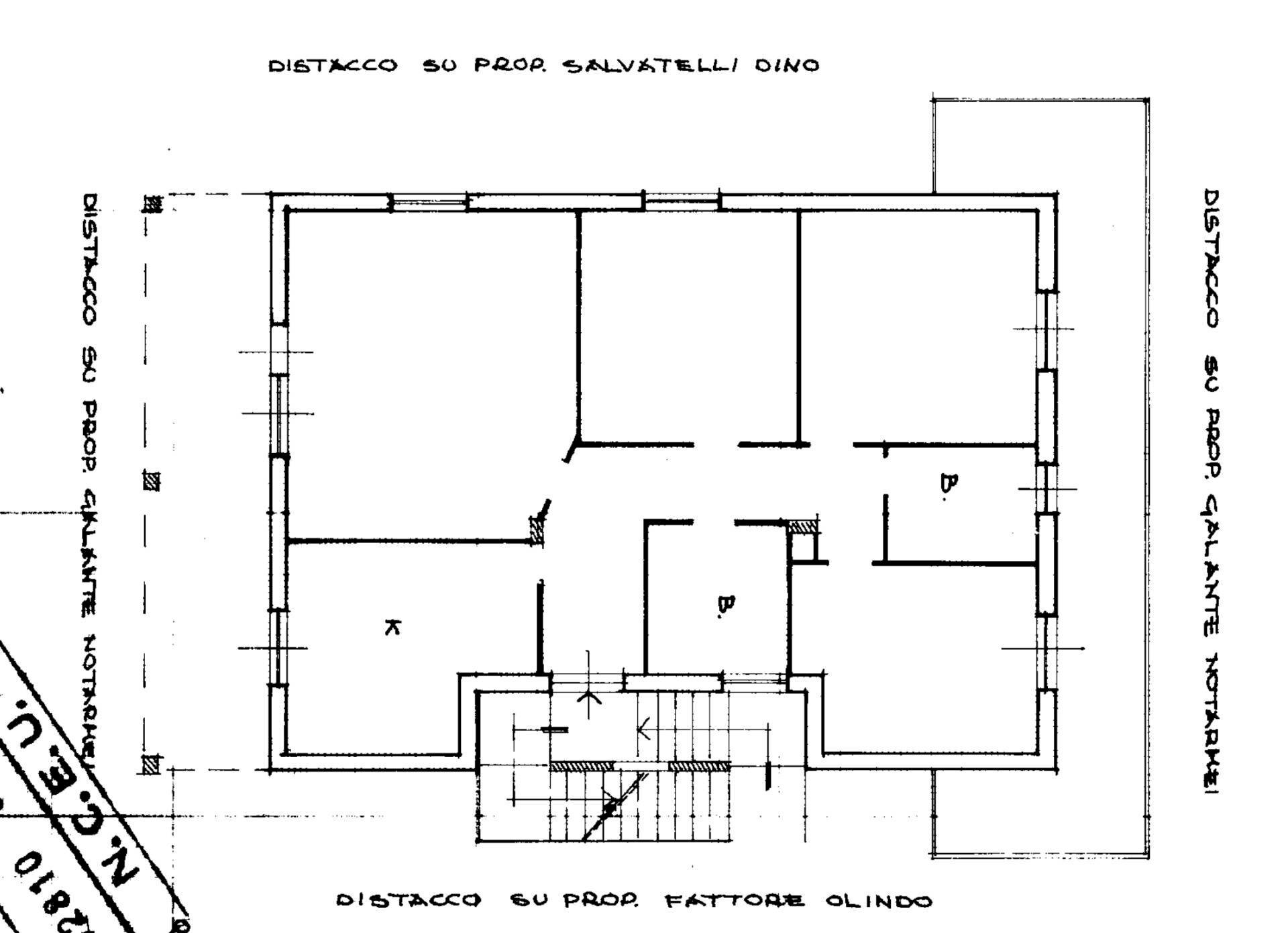 Foto 29 - Quadrilocale Via Garigliano
 
183A, Monterotondo - planimetria 1