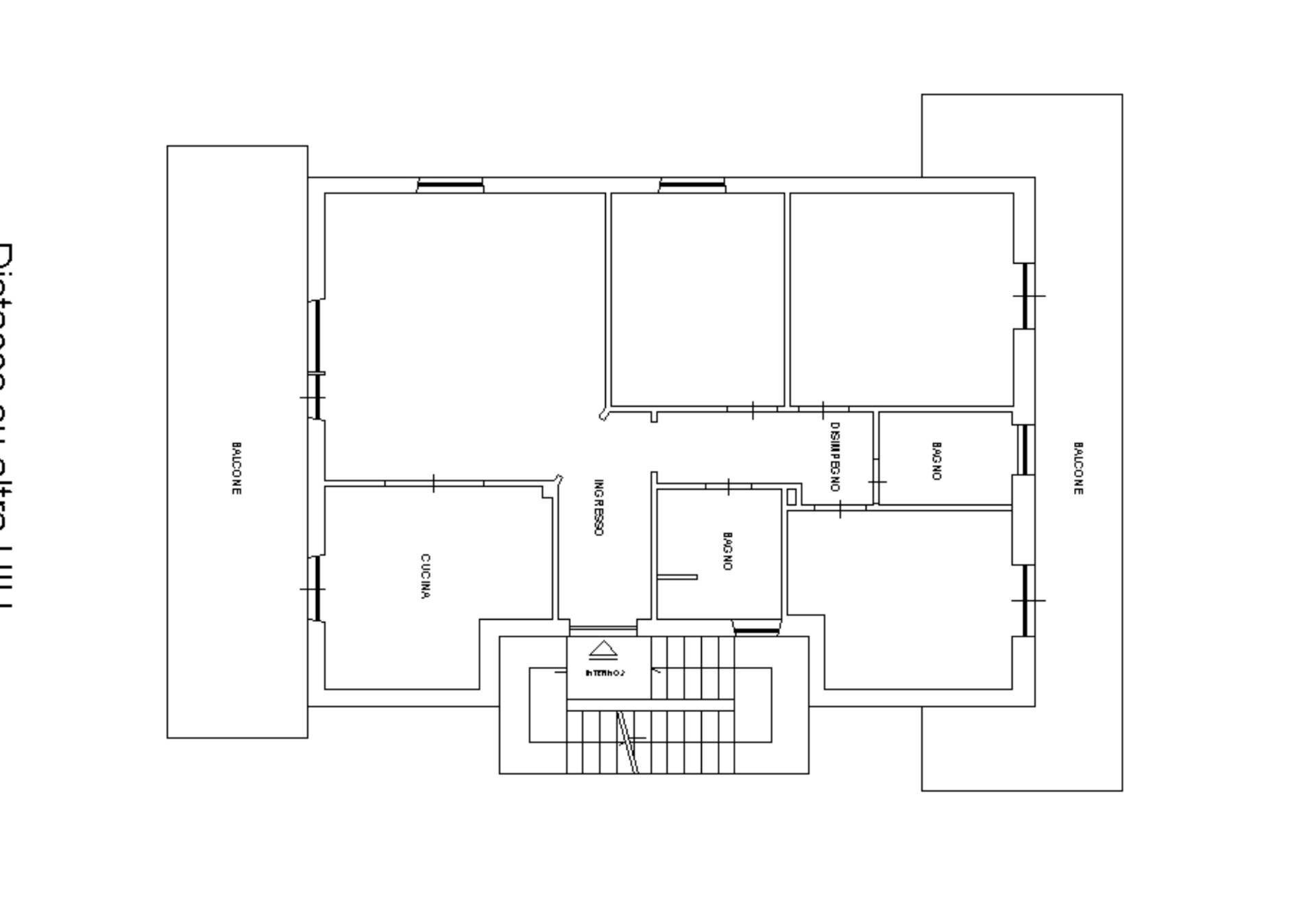 Foto 33 - Four-room apartment Via Garigliano
 
183A, Monterotondo - floor plans 1
