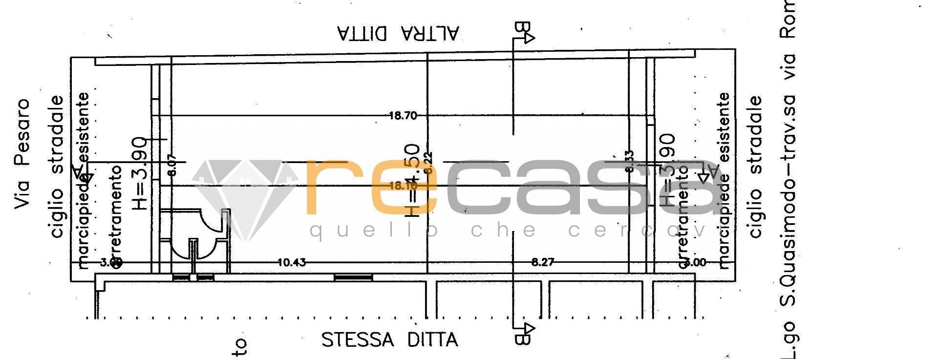 Foto 13 - Locale Commerciale largo Quasimodo, Bellizzi - planimetria 1