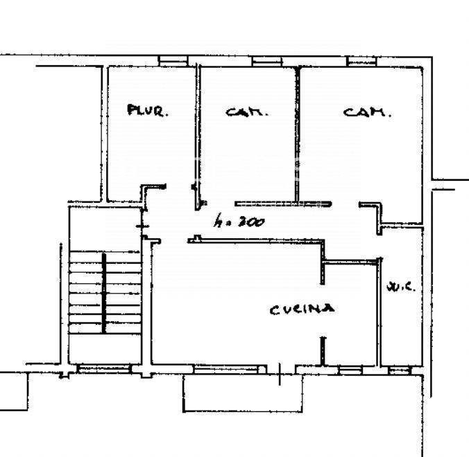 Foto 17 - Appartamento Via Toniolo, Vittorio Veneto - planimetria 1