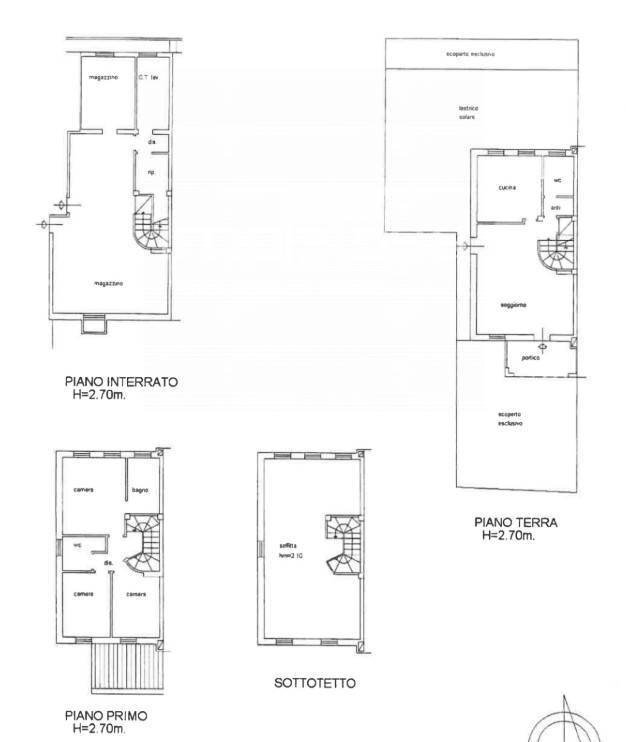 Foto 36 - Casa semi indipendente via Mameli
 
18, Mogliano Veneto - planimetria 1