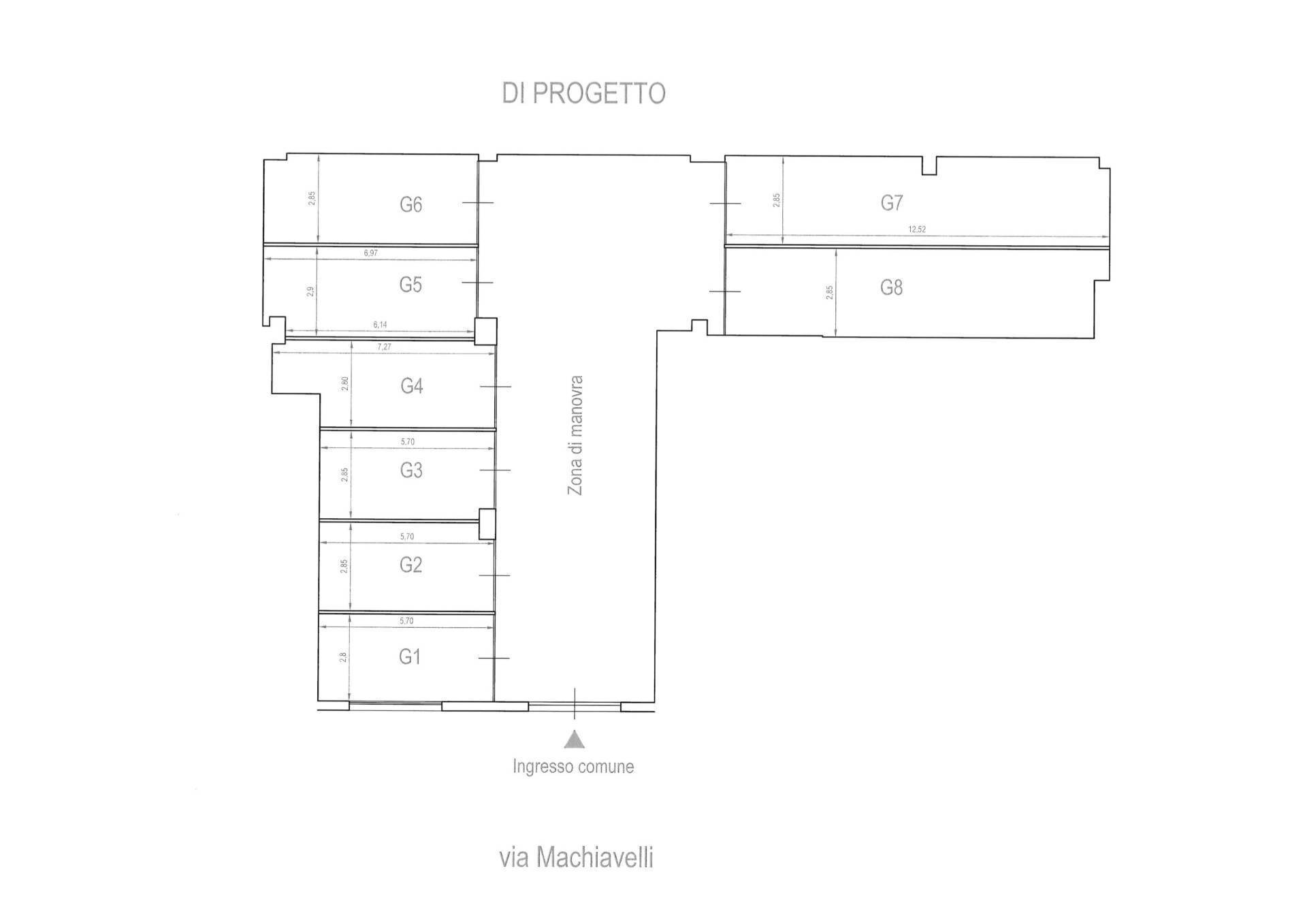 Foto 2 - Box Via Machiavelli
 
8, San Benedetto del Tronto - planimetria 1