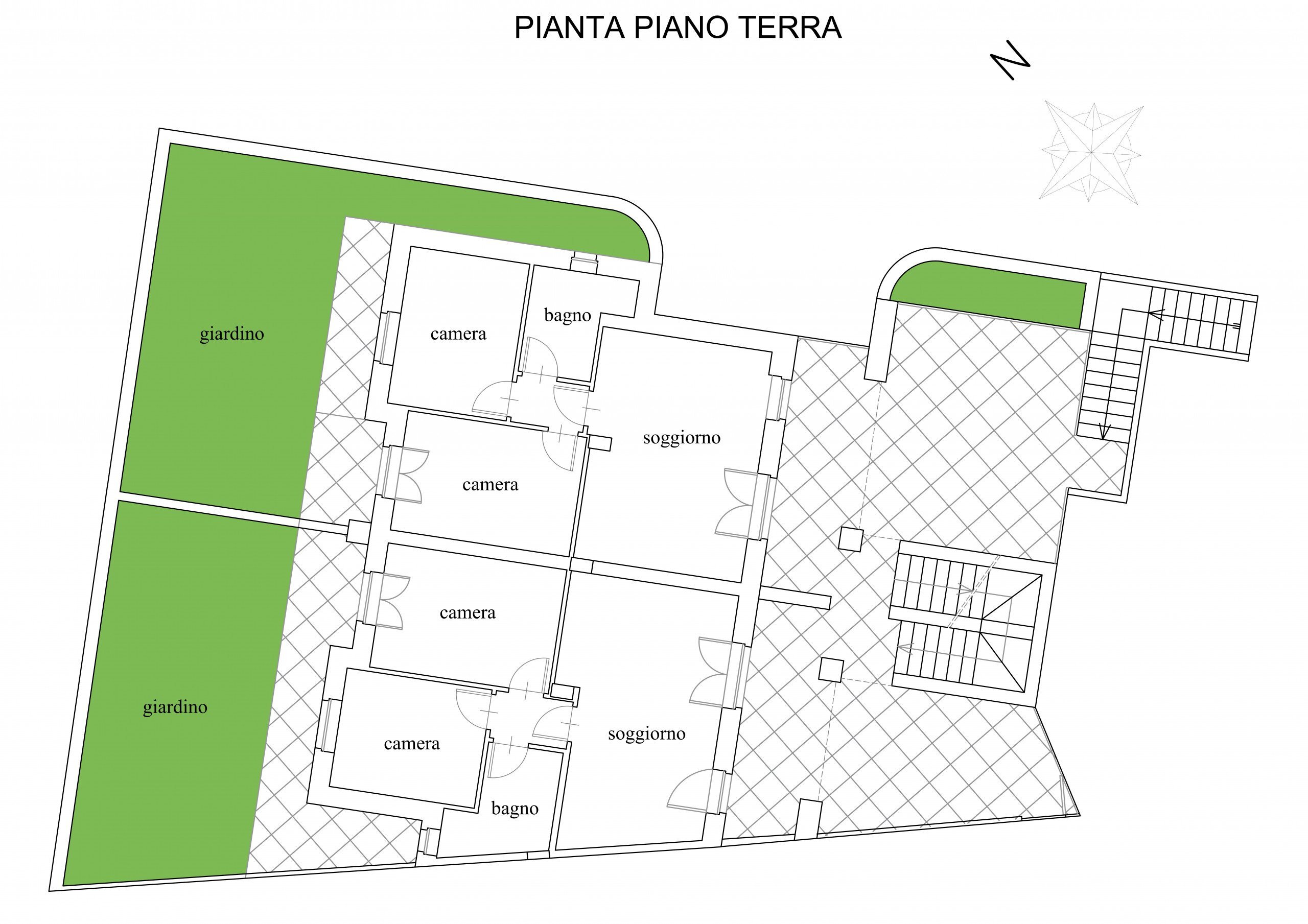 Foto 27 - Trilocale Via San Gregorio Magno
 
snc, Cupra Marittima - planimetria 1