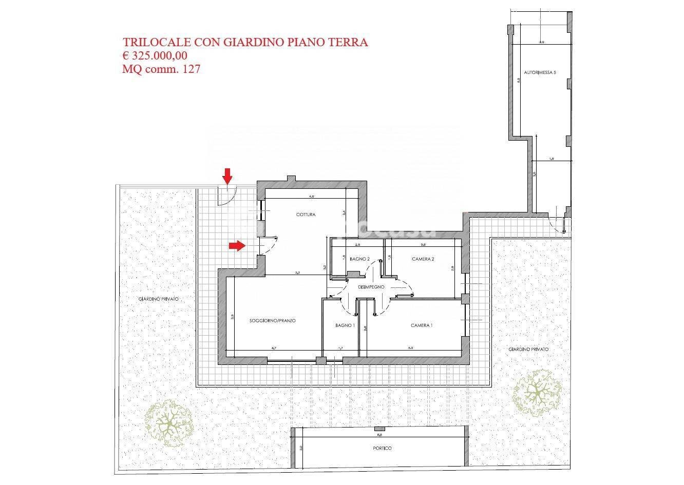 Foto 15 - Trilocale Via Bellini
 
3, Robecco sul Naviglio - planimetria 1