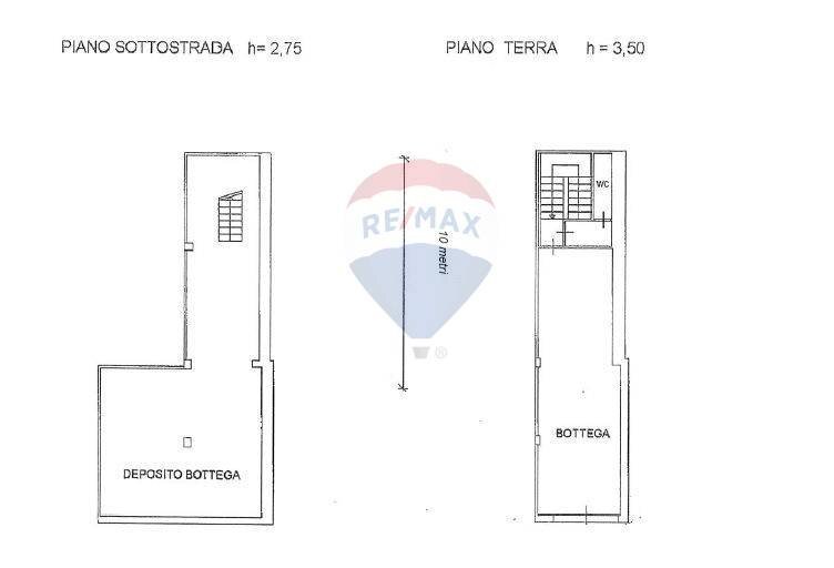 Pianta 2D - Negozio via Roma
 
130, Mascalucia - planimetria 1