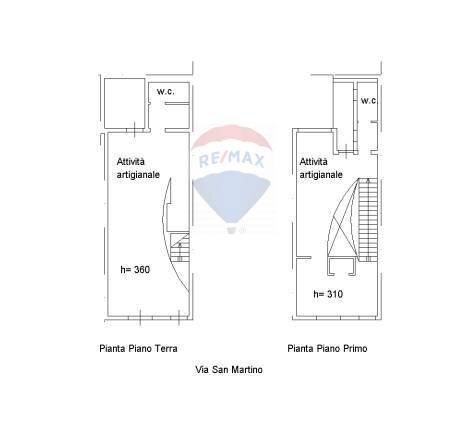Pianta 2D - Locale Commerciale via san martino
 
302, Vittoria - planimetria 1