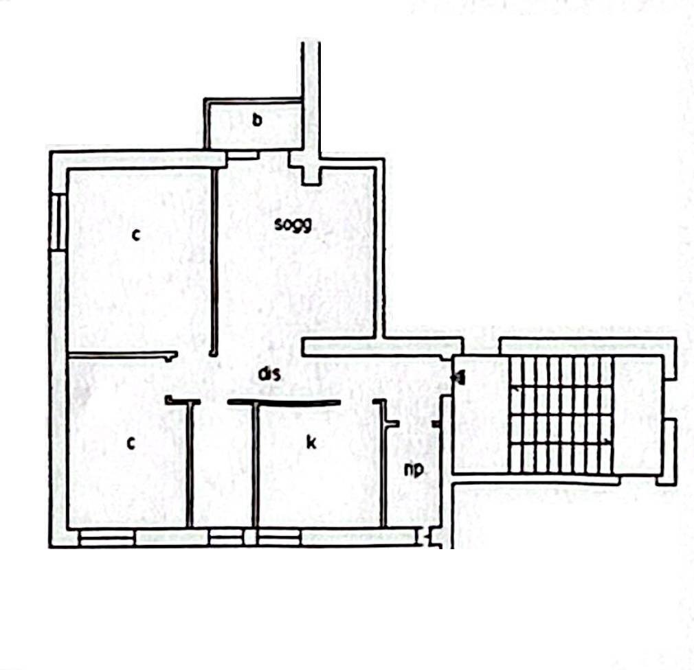 Foto 2 - Three-room apartment Via Indipendenza
 
SNC, La Maddalena - floor plans 1