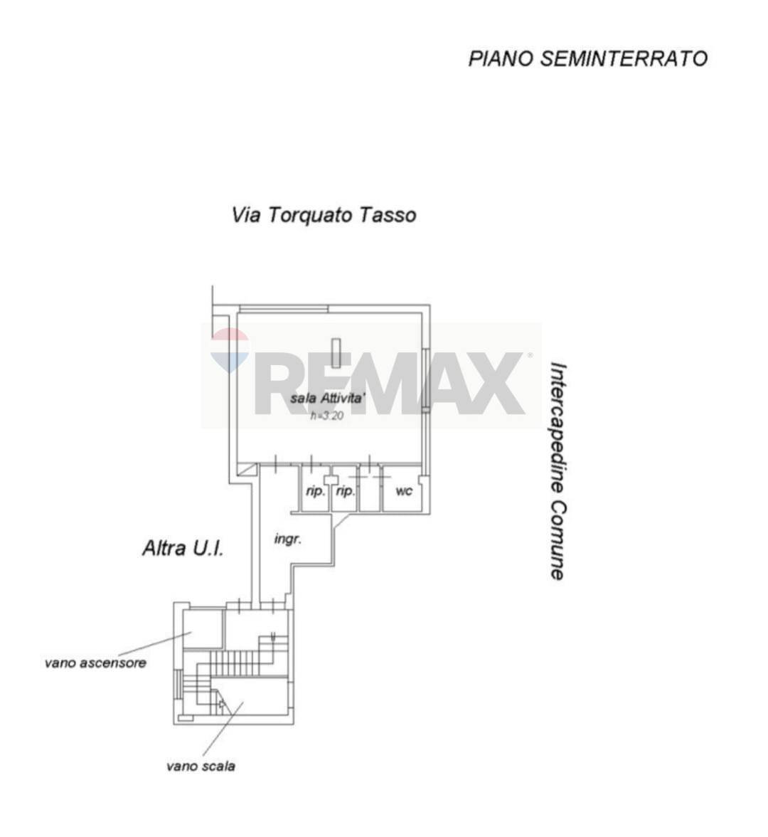 Pianta 2D - Laboratorio Via Torquato Tasso
 
5, Palermo - planimetria 1