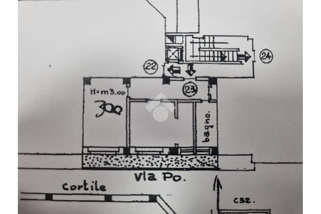 Two-room apartment Via Sondrio, Rivoli - floor plans 1