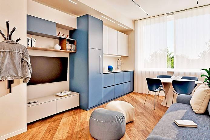 Soggiorno - Bilocale via guglielmo d'alzano, Bergamo - foto 3