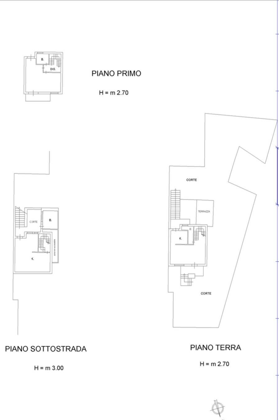 Foto 11 - Villa a Schiera Via del Bosco, Mascalucia - planimetria 1