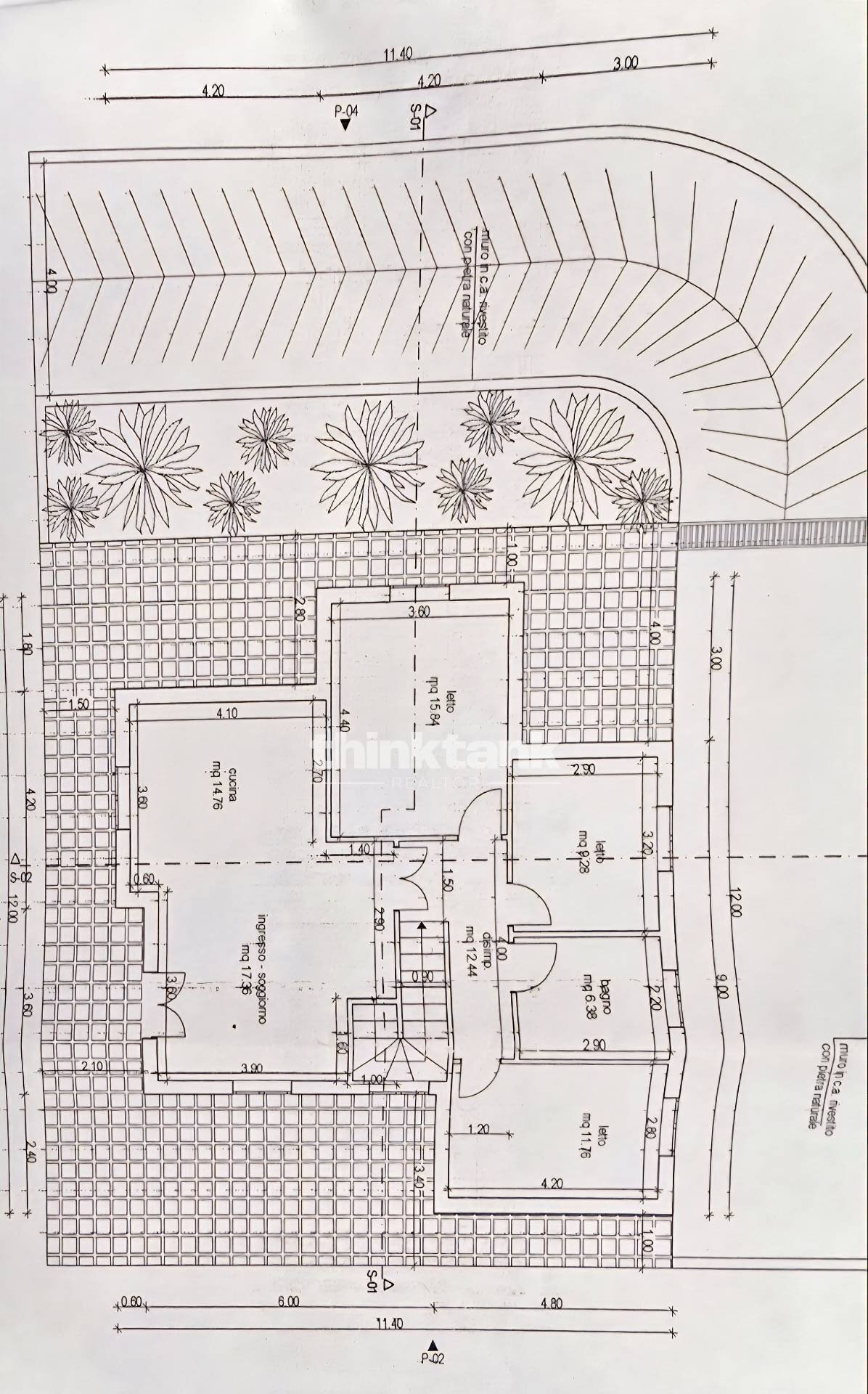 Foto 11 - Villa Via Rag Orazio Giorgio Pluchino, Modica - planimetria 1