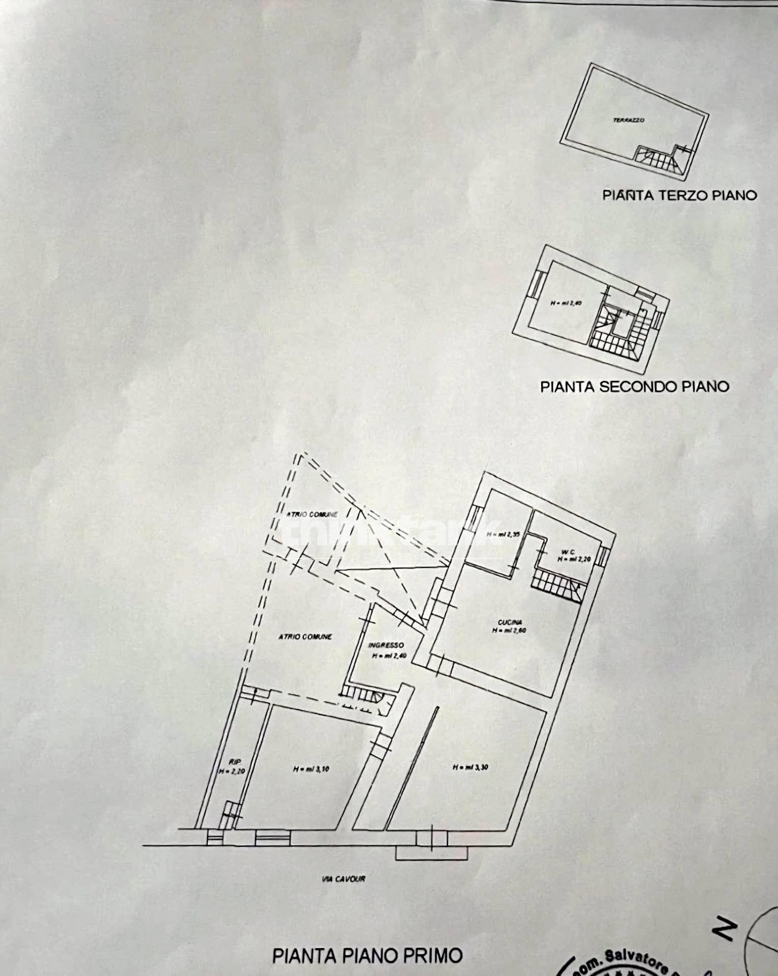 Foto 31 - Apartment Via Cavour, Siracusa - floor plans 1