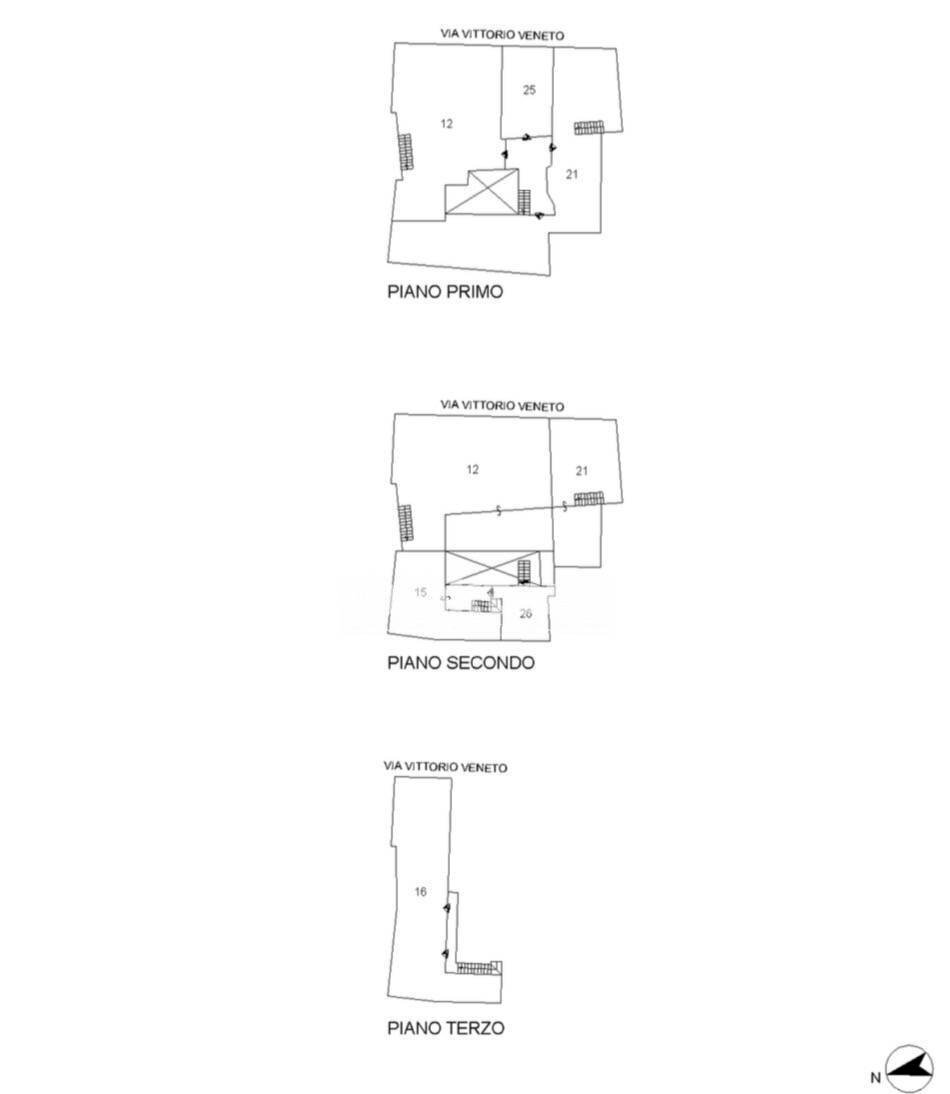 Foto 22 - Semi-detached house Via Vittorio Veneto, Siracusa - floor plans 1