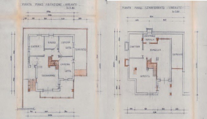 Villa Località Santo Stefano, Roddi - planimetria 1