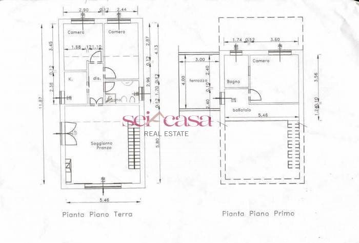 Foto 30 - Villa Castiglione della Pescaia - planimetria 1