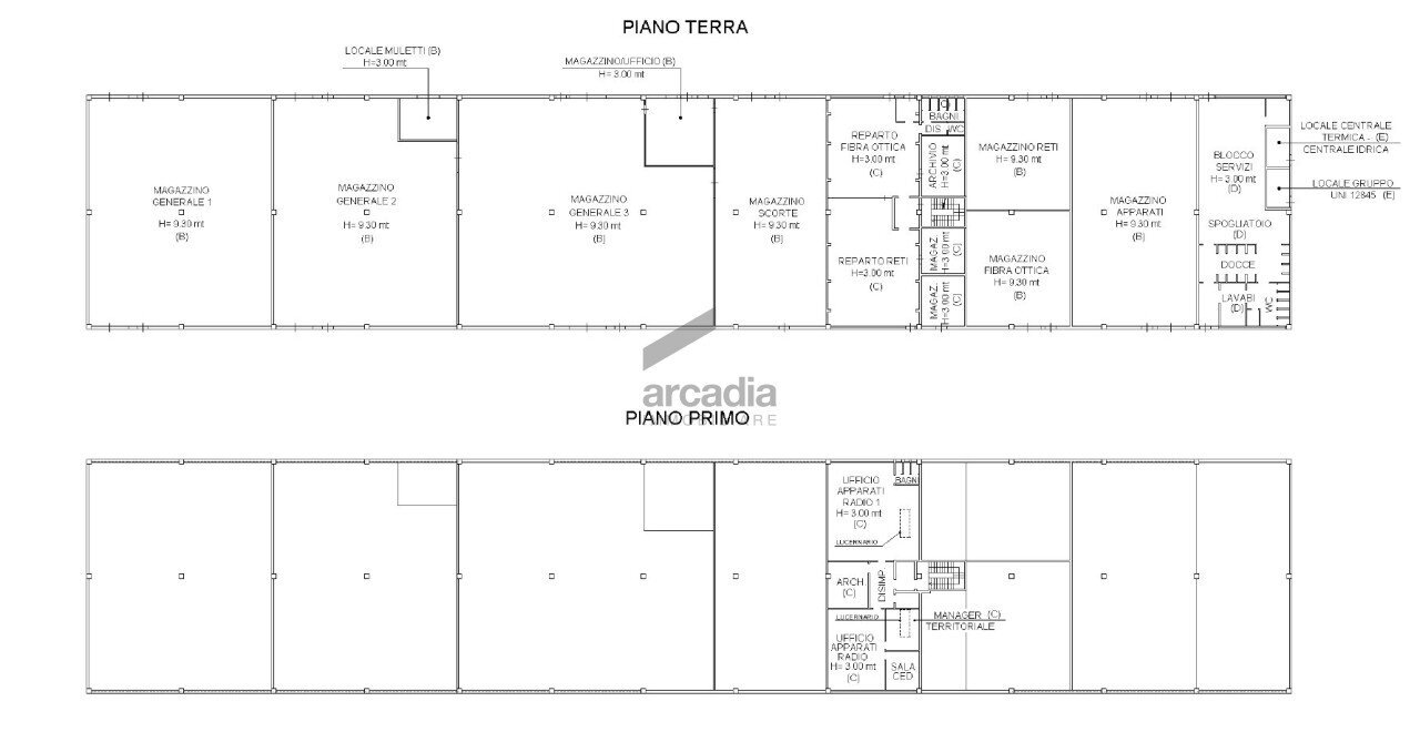 planimetria - Locale Commerciale Via delle Violette 10, Modugno - planimetria 1