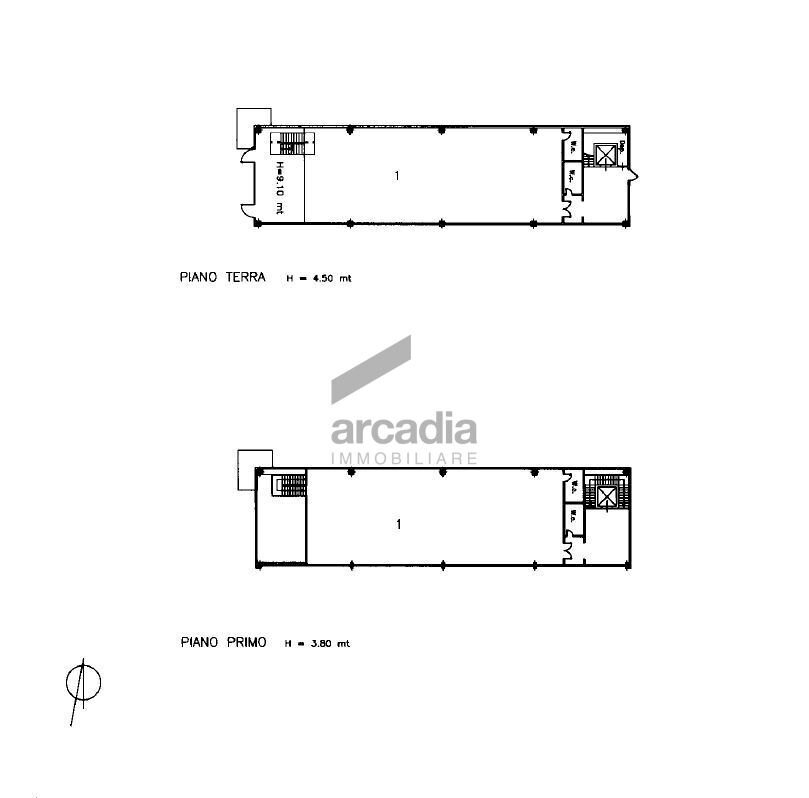 planimetria - Locale Commerciale Strada Statale 100, Snc Snc, Casamassima - planimetria 1