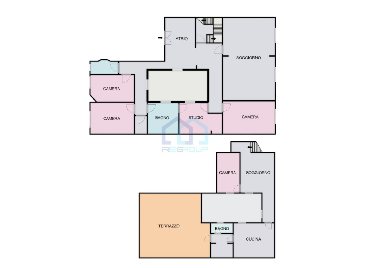 PLANIMETRIA - Appartamento Piazza del Popolo 8, Savona - planimetria 1