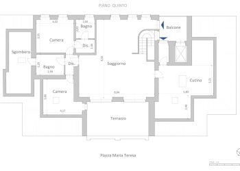 Attico Piazza Maria Teresa, Torino (zona Centro) - foto 24