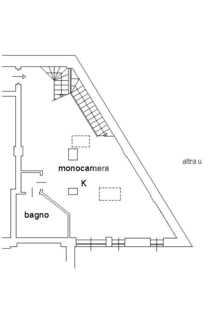 Loft Corso Trapani, Torino (neighborhood Cenisia) - floor plans 1