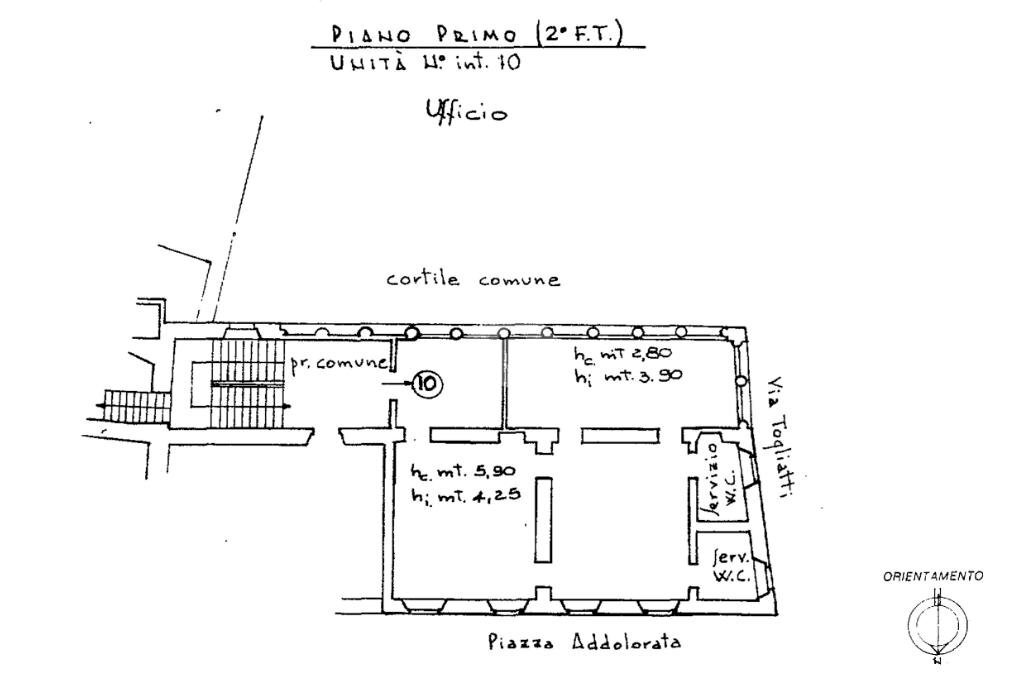Four-room apartment Via Palmiro Togliatti, Acqui Terme - floor plans 1