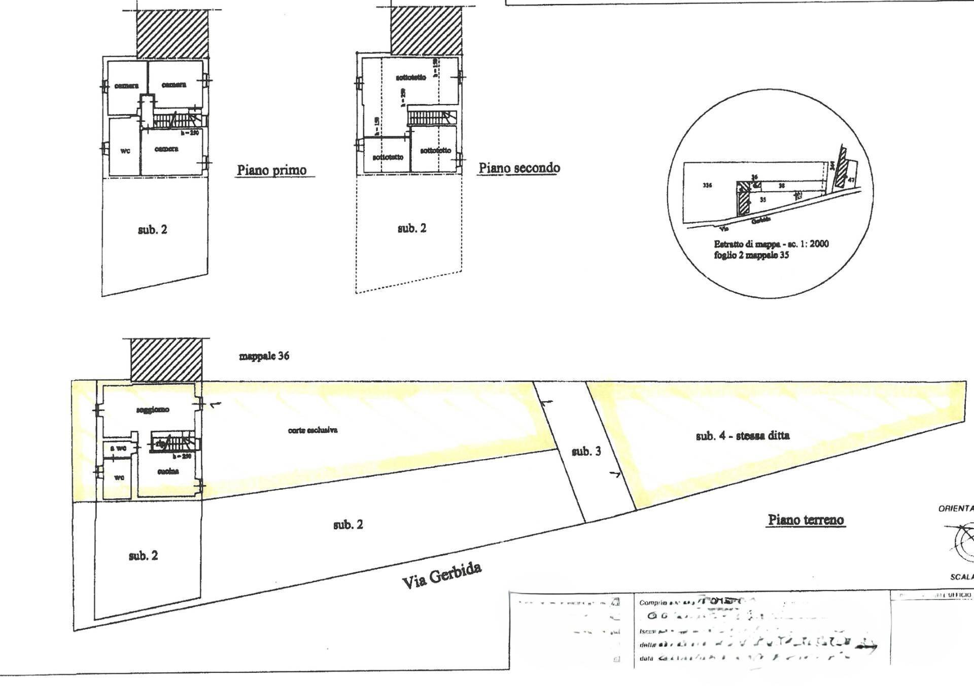 Foto 6 - Casa indipendente Casal Cermelli - planimetria 1