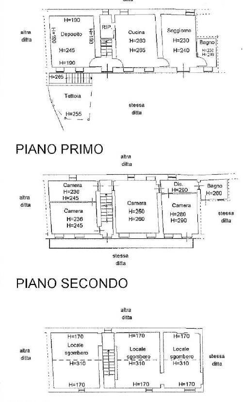 Foto 12 - Independent house via Caisotti
 
9, Santa Vittoria d'Alba - floor plans 1