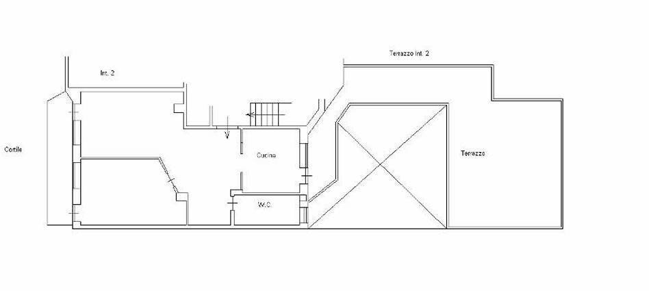 Foto 12 - Two-room apartment Via Giuseppe Zamboni
 
20, Roma - floor plans 1
