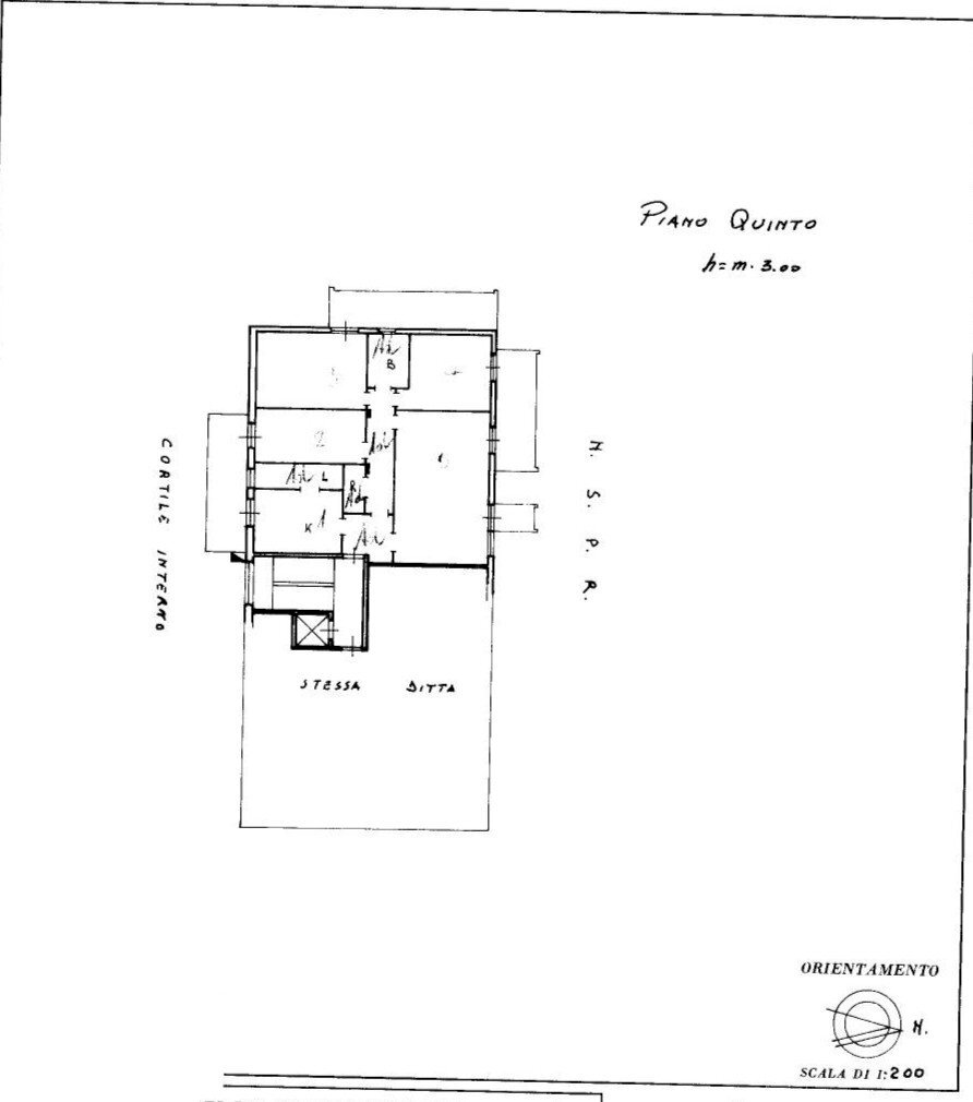 Foto 20 - Four-room apartment Via Tenente Cesare Suglia, Bari - floor plans 1